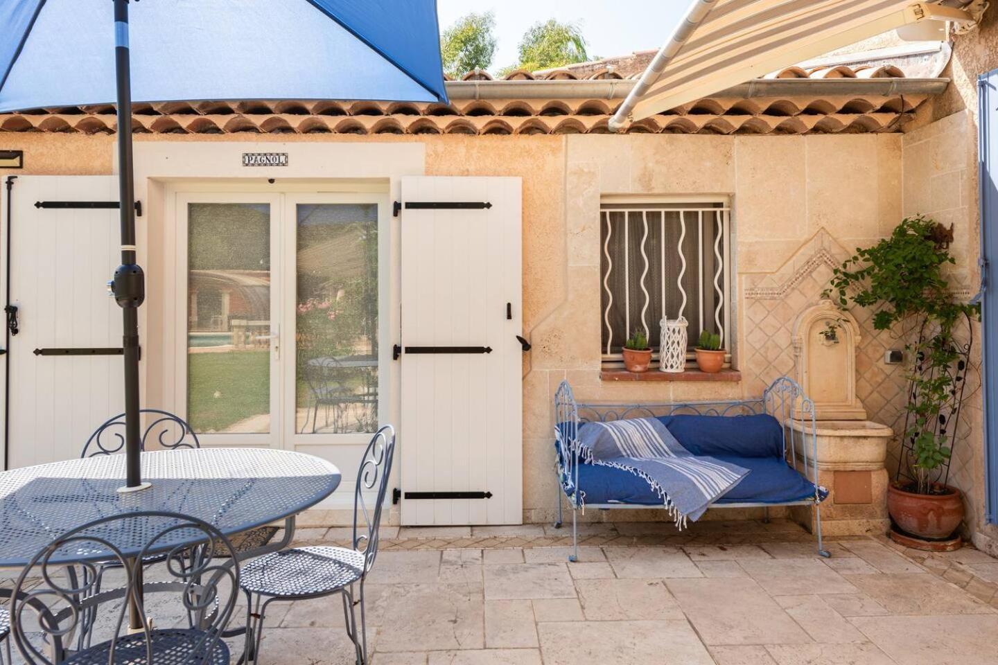Chambre Et Table D'Hotes Villa Pomponette Nans-les-Pins Exterior foto