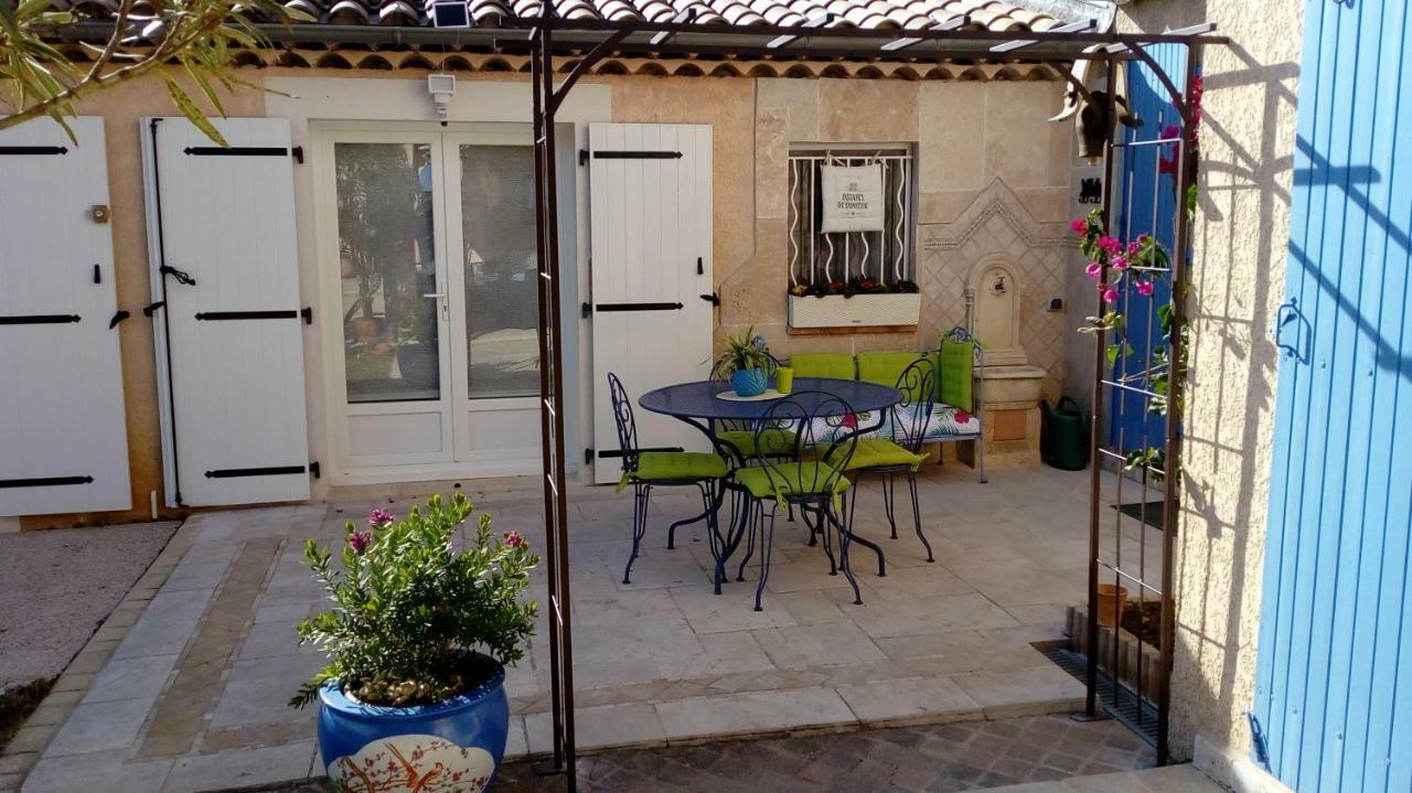 Chambre Et Table D'Hotes Villa Pomponette Nans-les-Pins Exterior foto